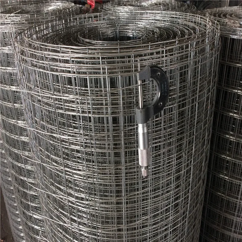 gi welded wire mesh size 3/4 x 3/4 hot dipped galvanized welded wire mesh roll