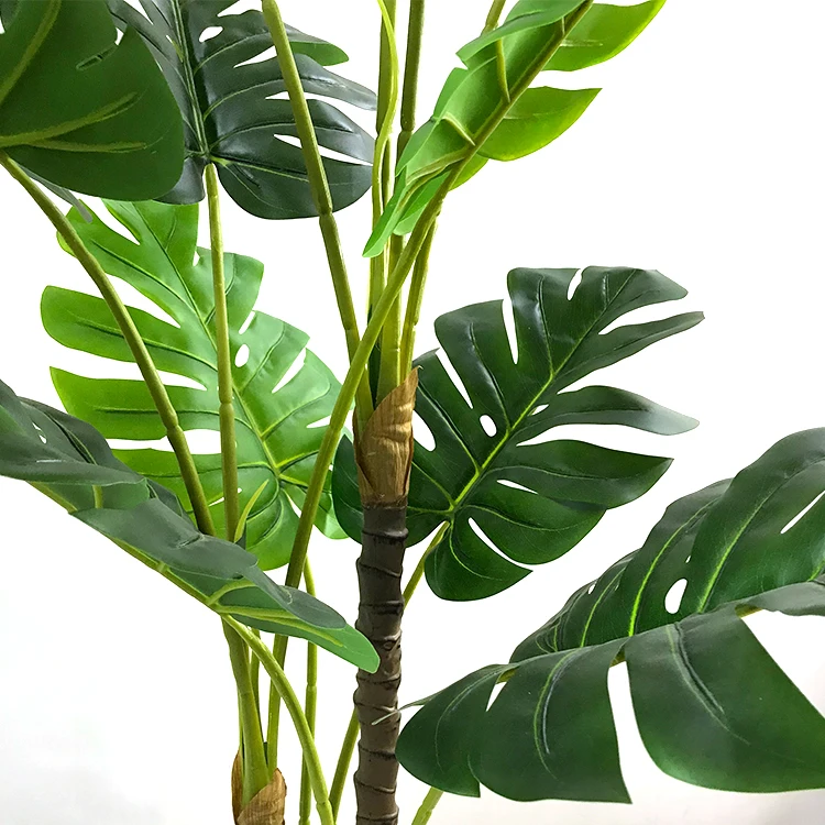1.2m Artificial tropical plants philodendron/philodendron plants