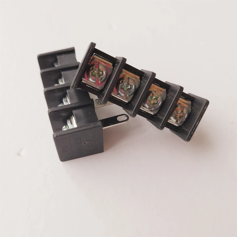 4p 8.25mm American wire gauge Single Row Pin Header  u141-4-8.25-04p