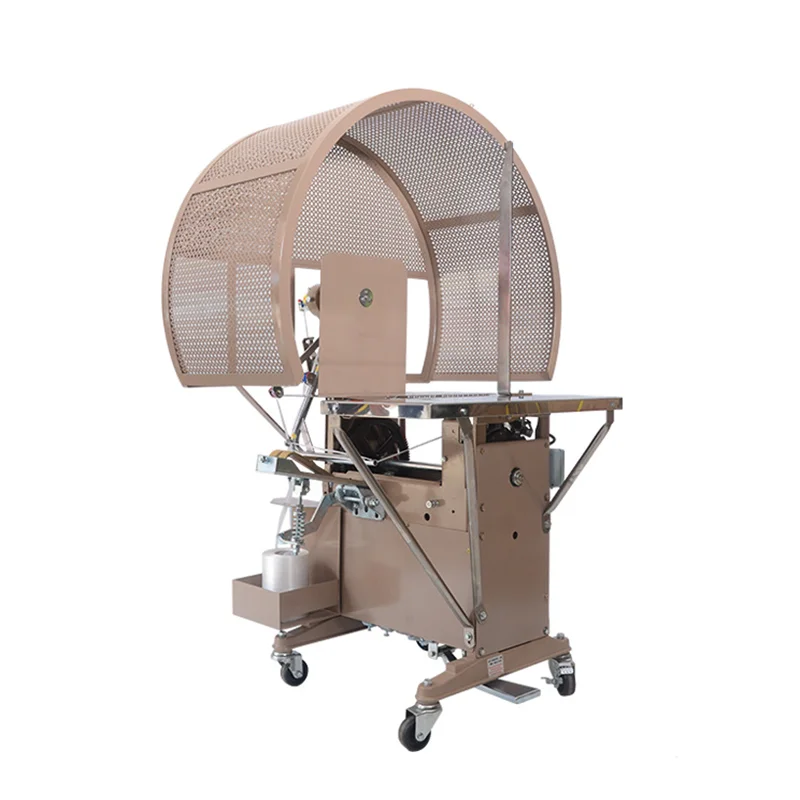 Bale Tie Automatic PE Tying Bundling Strapping Machine 1200mm automatic PE Tying Bundling Strapping Machine