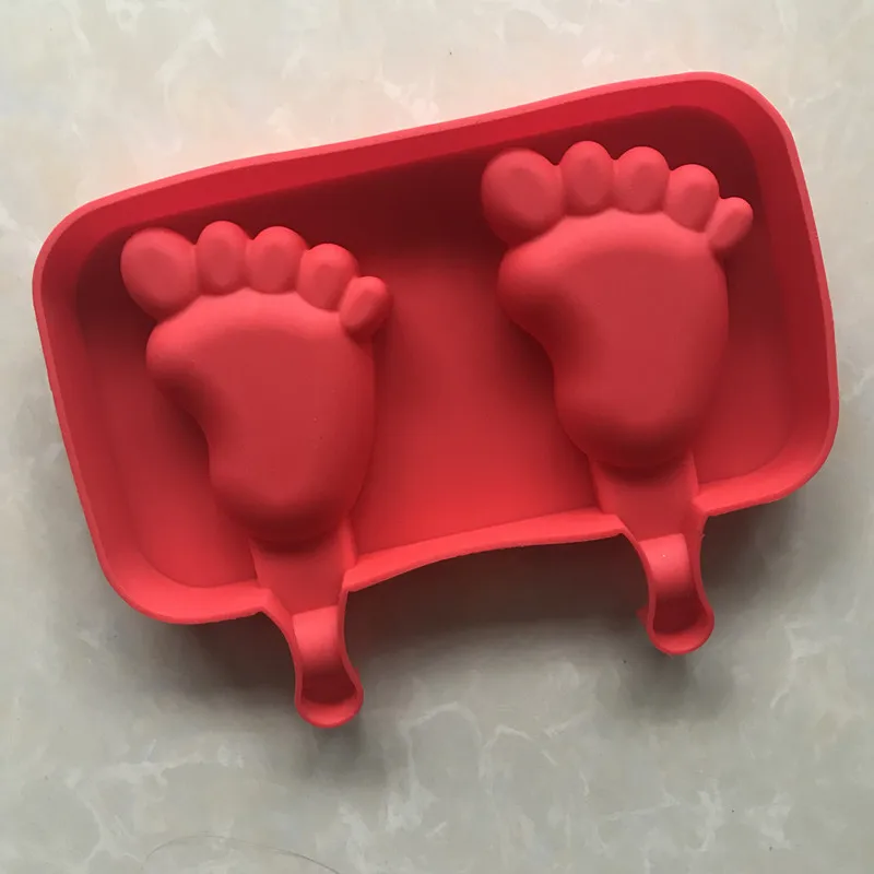 Силиконовые формы для торта с крышкой форма мороженого без БФА оптовая продажа 100 Деревянными Палочками