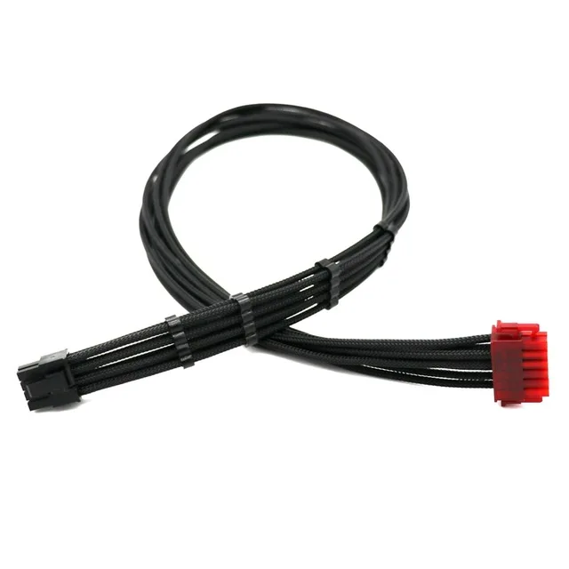 Многоцветный рукавами 12Pin к PCI-E 8Pin 6 + 2Pin модульный PSU мощность кабель для Enermax