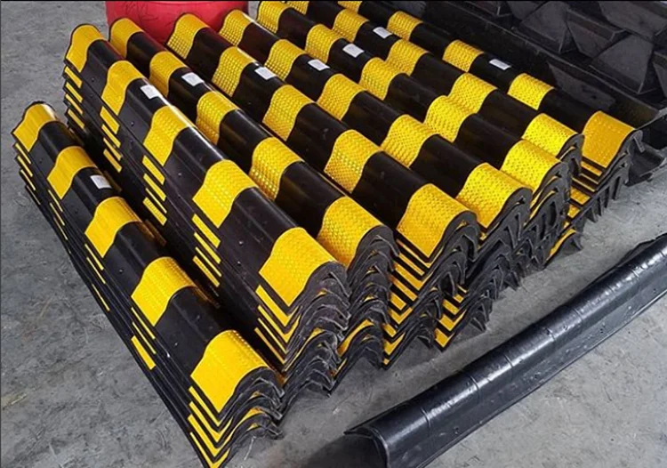 Hot Sale 800mm Garage Corner Edge  protective corner and bumpers Safety Protector  Wall Rubber Corner Guards bumper for parking