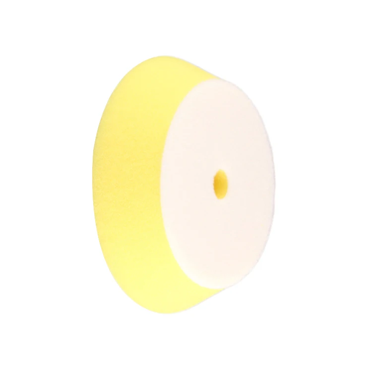 6 дюймов с возможностью нанесения производителем личных скошенный край пены для полировки автомобиля коврик с полировальной Подложка для DA машина