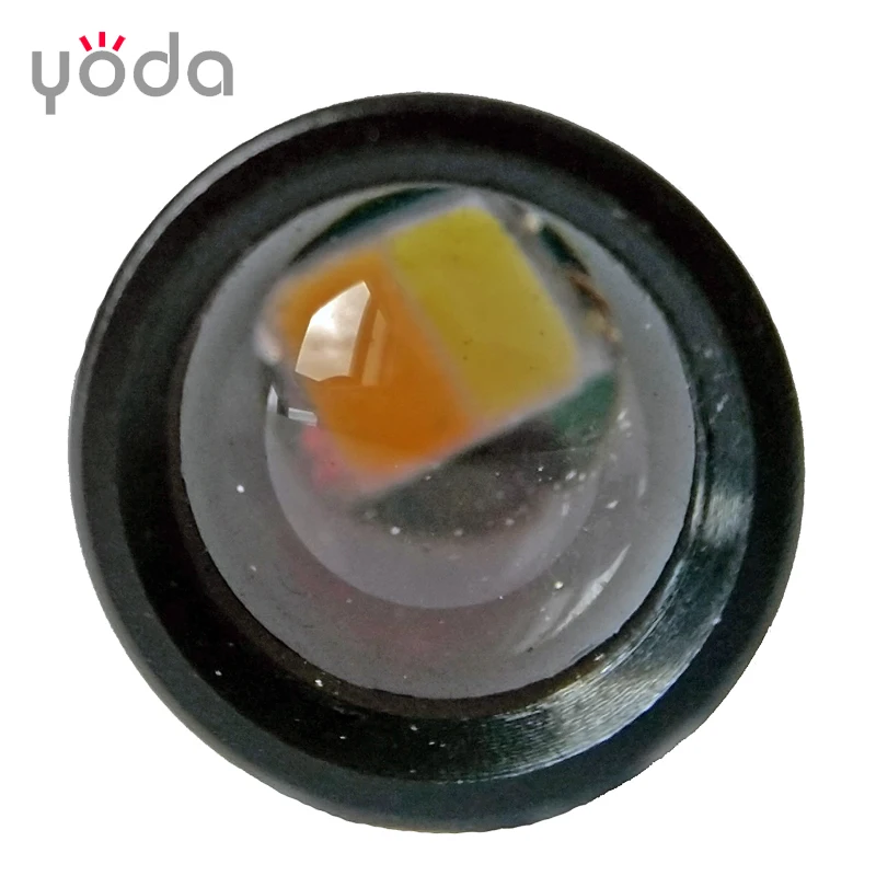 D9190-2 pen shape AAA dry battery white yellow double led light doctor flashlight with clip