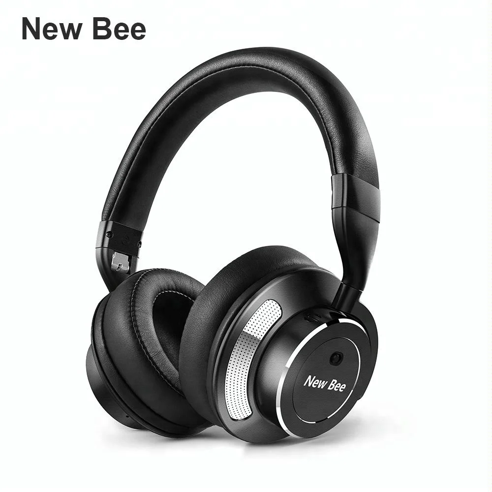 Новый металлический дизайн пчелы беспроводной Активный шумоподавитель наушники с blue tooth