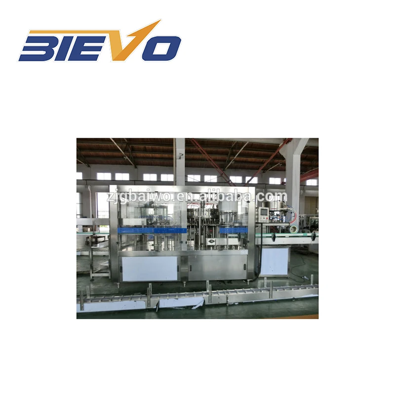 Automatic Beer/Cocktail Bottling Line Winery