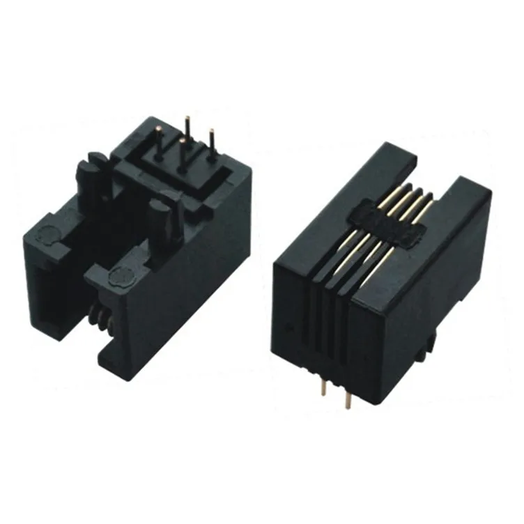 Femelle Rj 11 Rj12 Connecteur Jack Socket 4 Pin Without Shielding 4P 6P 4P4C 6P2C 6P4C 6Pin Female 6P6C Rj45 Rj11 Pcb Connector