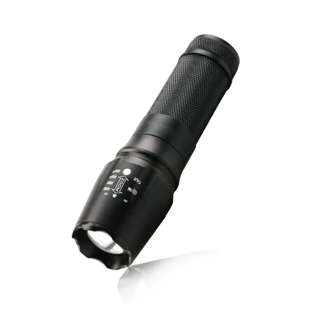 Handheld Torch X800 Flashlight Shock Portable 1000 Lumen Torch Led Zoom Aluminum linterna  T6  Emergency Flashlight