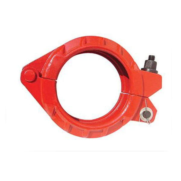 OEM Cast Iron Hand Water Mist Fire Fighting Equipment Pipe Clamp Parts