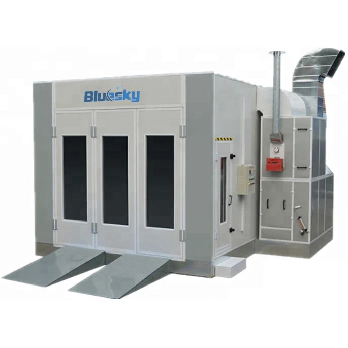 BSH-SP9200B Good quality wood painting oven/paint design booth/prep station curtains