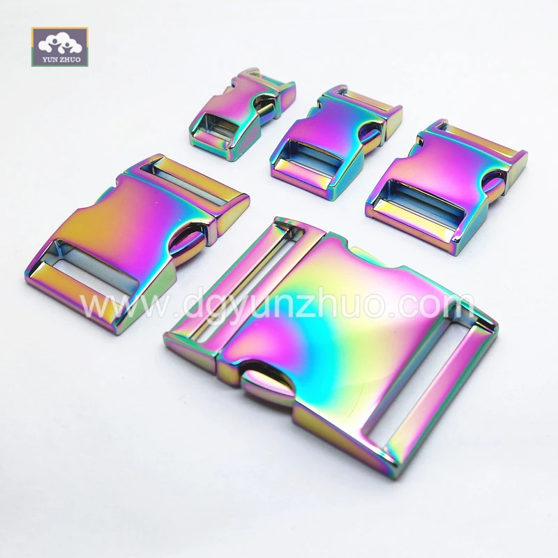 
Wholesale side release buckle metal buckle for bag 
