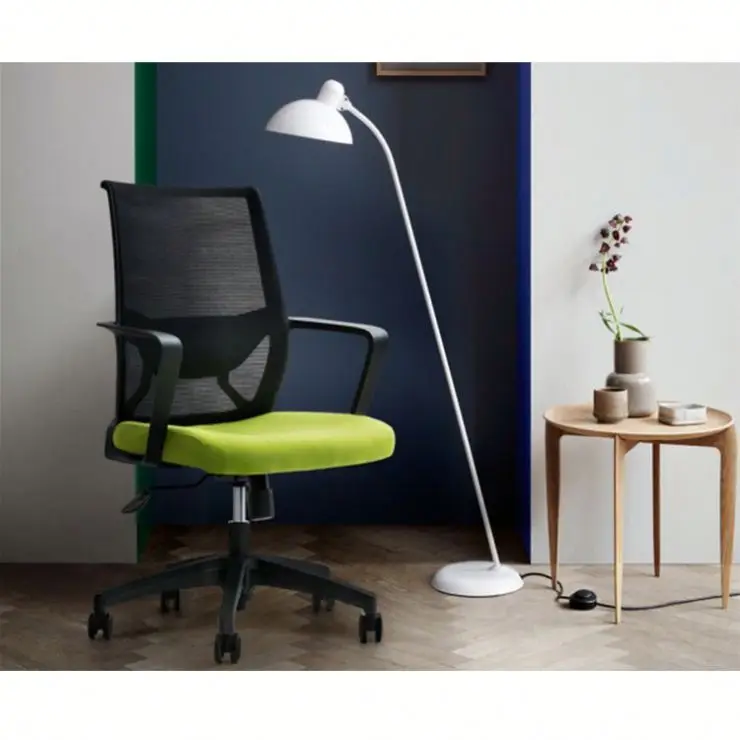 Поворотный стиль компьютерное кресло Штабелируемый тканевый стол задача