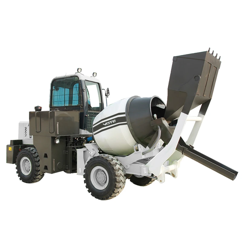 China Self-Propelled 800l Mobile Mini Portable Concrete Mixer
