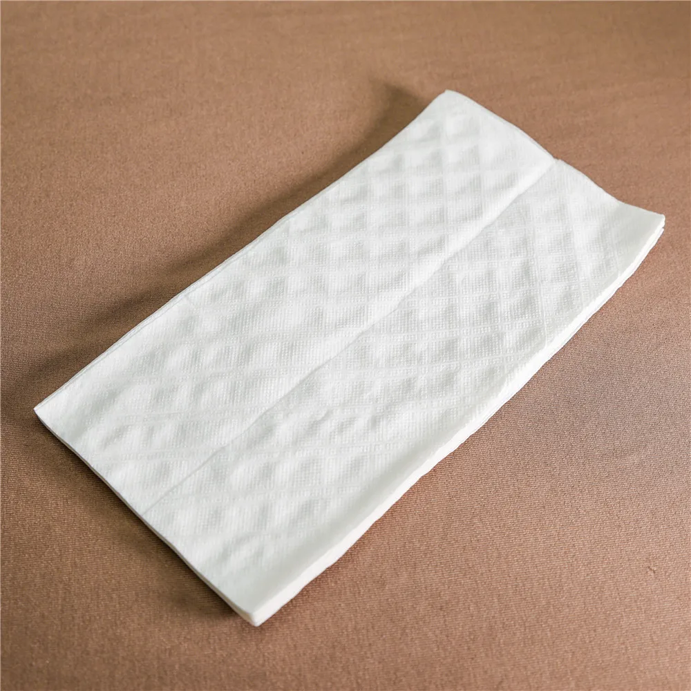 
Wholesale Tall Fold Napkins 1ply White Virgin 