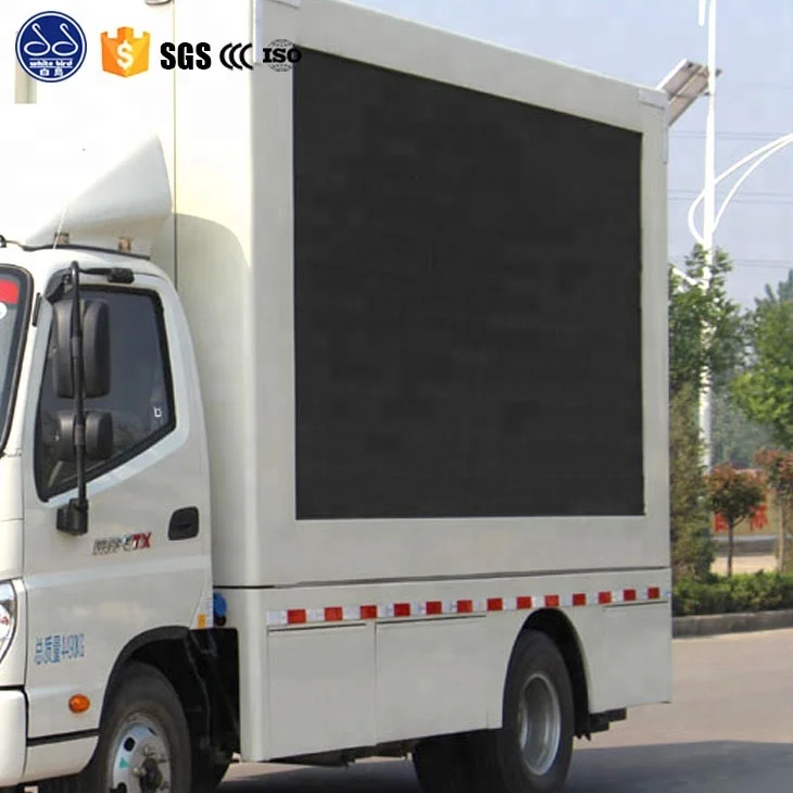 Outdoor LED Advertising Truck For Movies, Publicity Products, TV Live Shows
