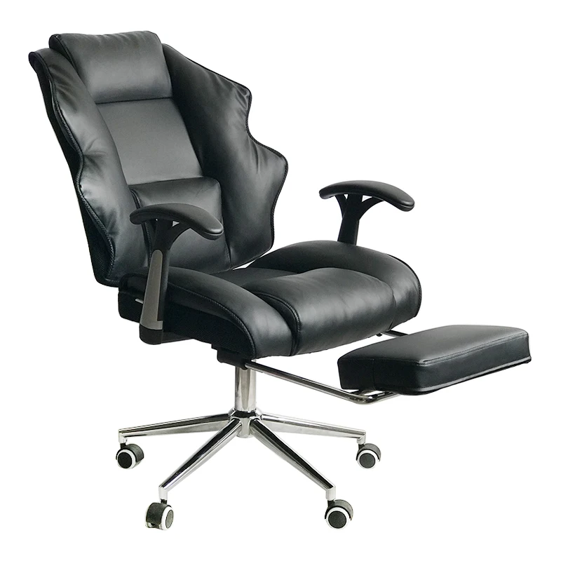 Удобное эргономичное кресло для компьютера с поддержкой поясницы