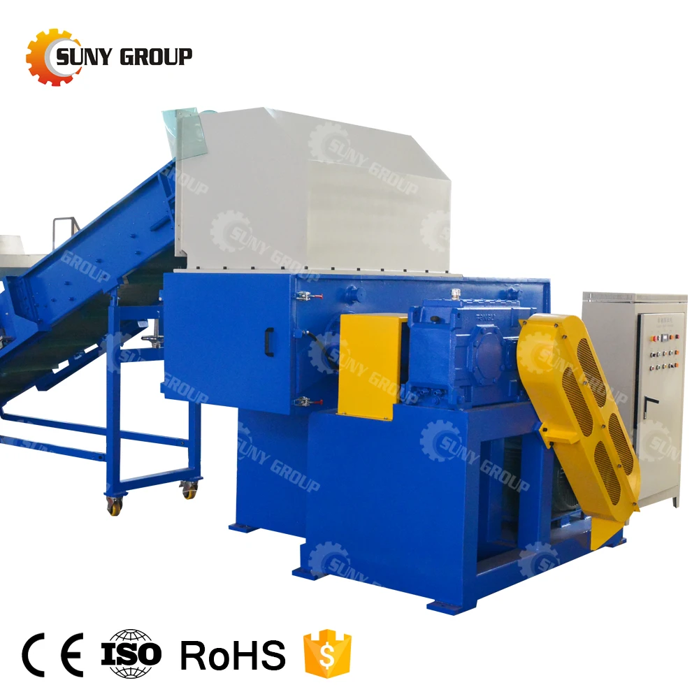 
Plastic Pipe Shredding Waste Cable Single Shaft Shredder Machine for Recycle 