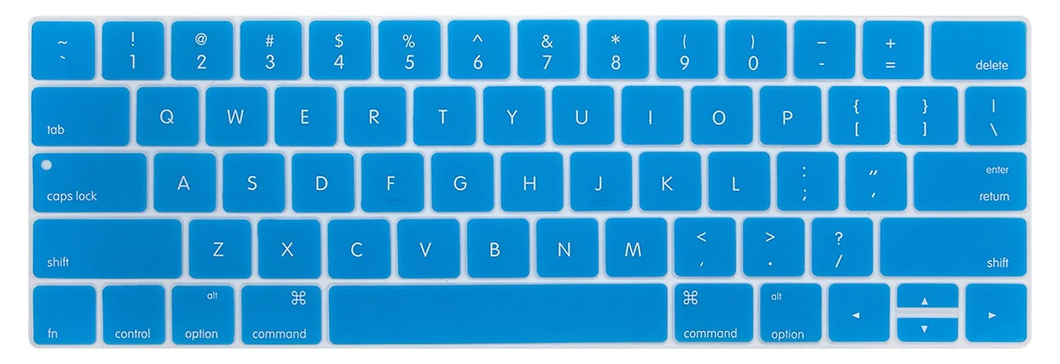 
Colorful Tablet Soft Silicone Keyboard Protector Cover For Macbook Pro 13 Air 15 With Touch Bar 