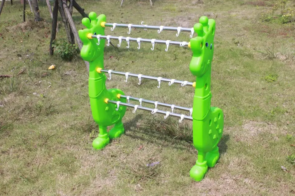 
Kindergarten plastic toy shelf indoor playground cute toys shelf for kids 