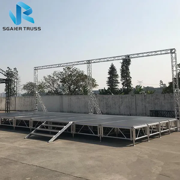 Assemble On Sale Aluminum Portable Stage Concert Stage