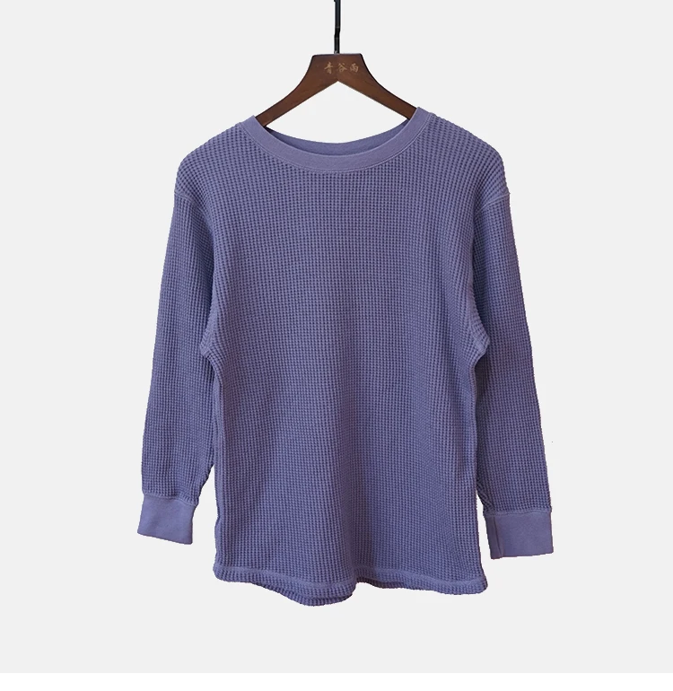 Женское мягкое термобелье из 100% хлопка с вафельным узором, комплекты длинных штанов