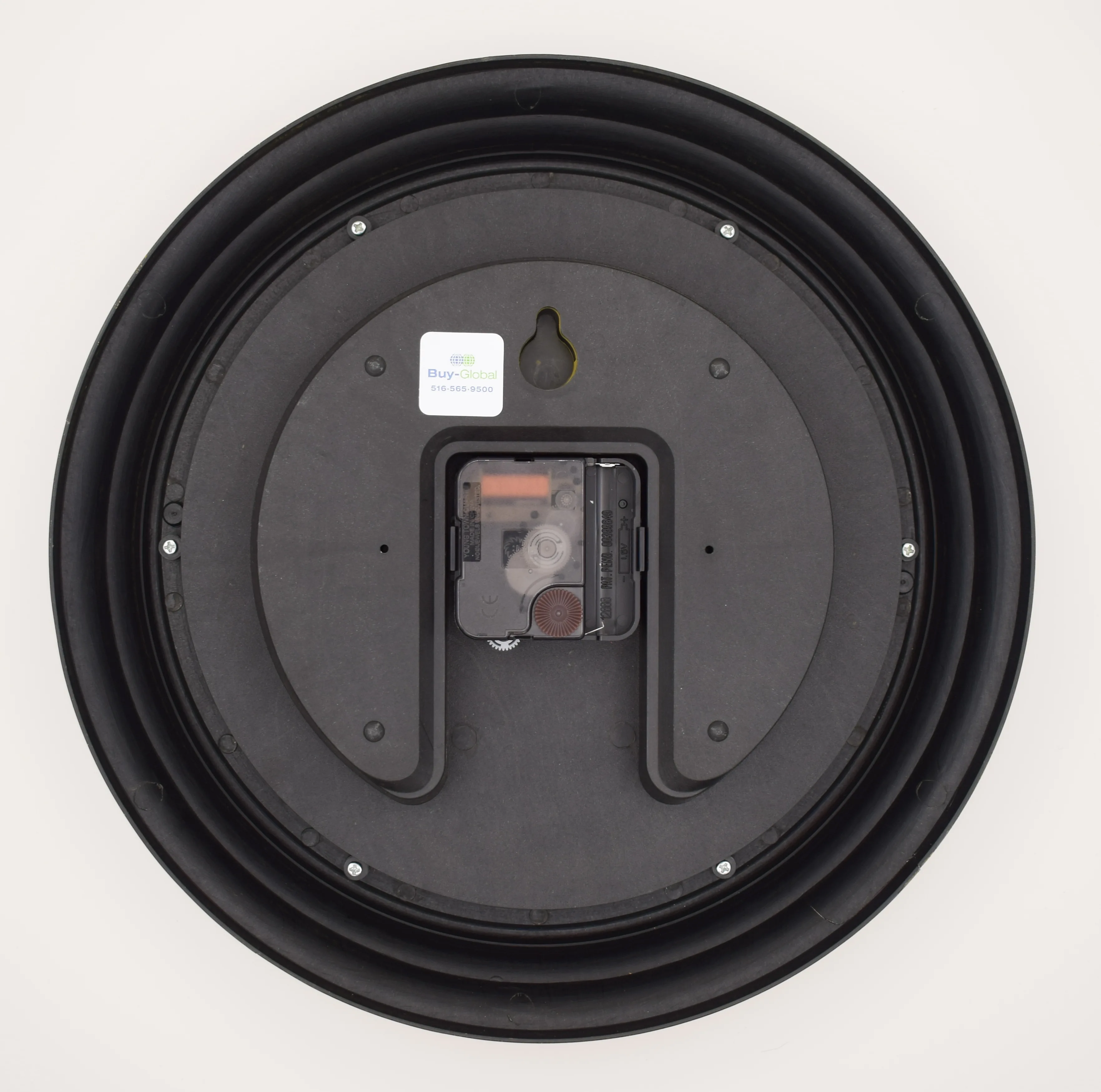 12 inch antique style cheap plastic frame wooden  Quartz wall clock