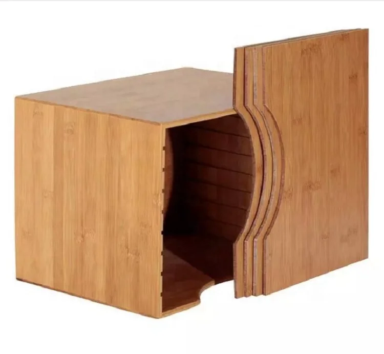 Refined-bam Supplies Office bamboo file organizer
