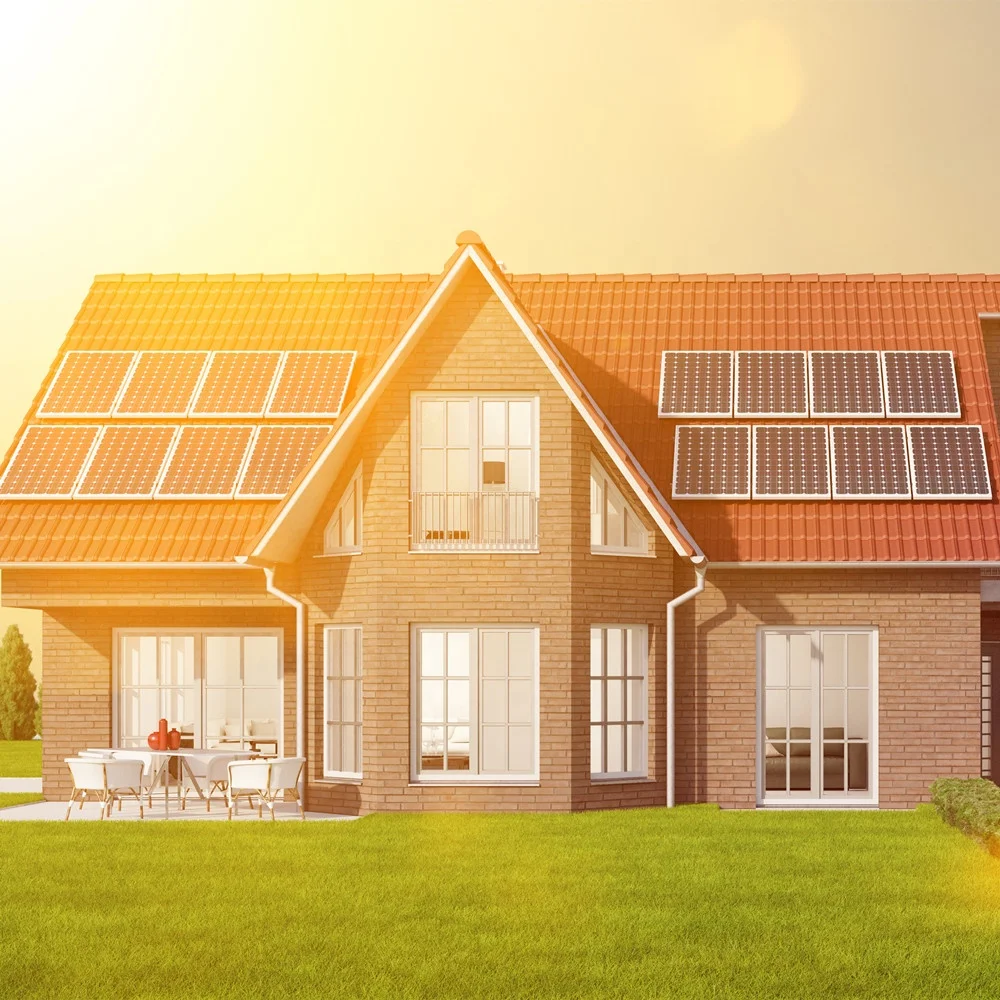 Sunket New 3kw Solar Panel House and Solar Energy System with High Efficiency