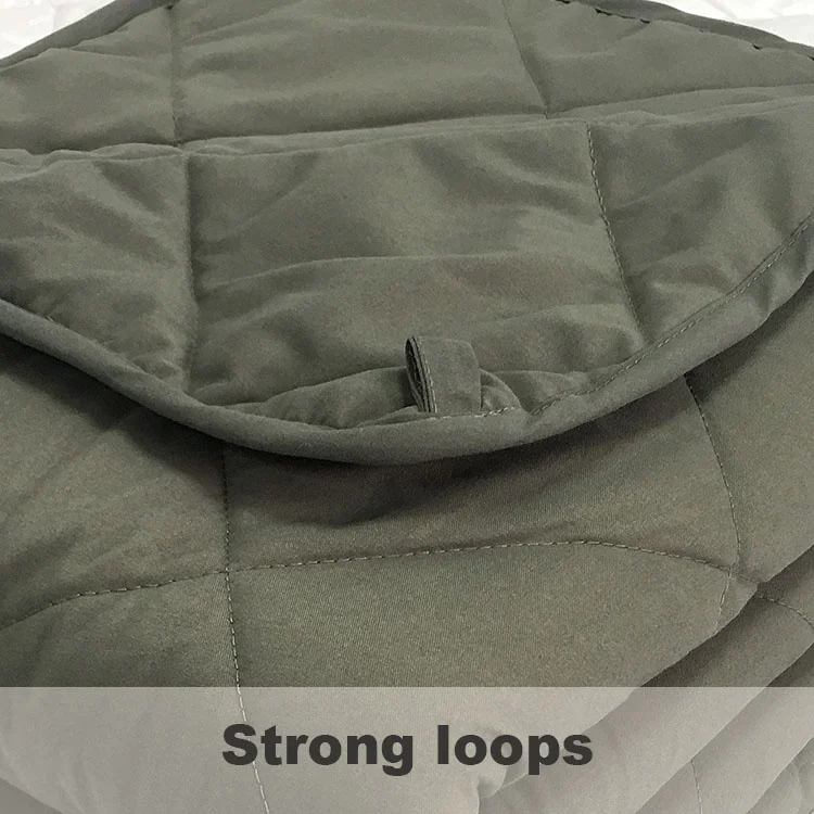 Weighted Throw Blanket With Bamboo Cover Adult Stress Relief Custom Blanket