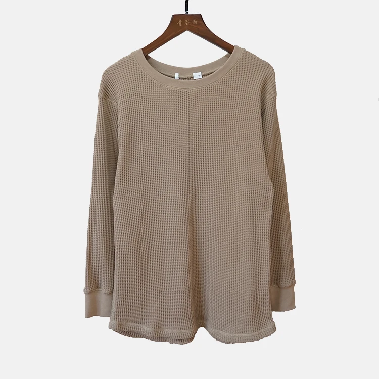 Женское мягкое термобелье из 100% хлопка с вафельным узором, комплекты длинных штанов