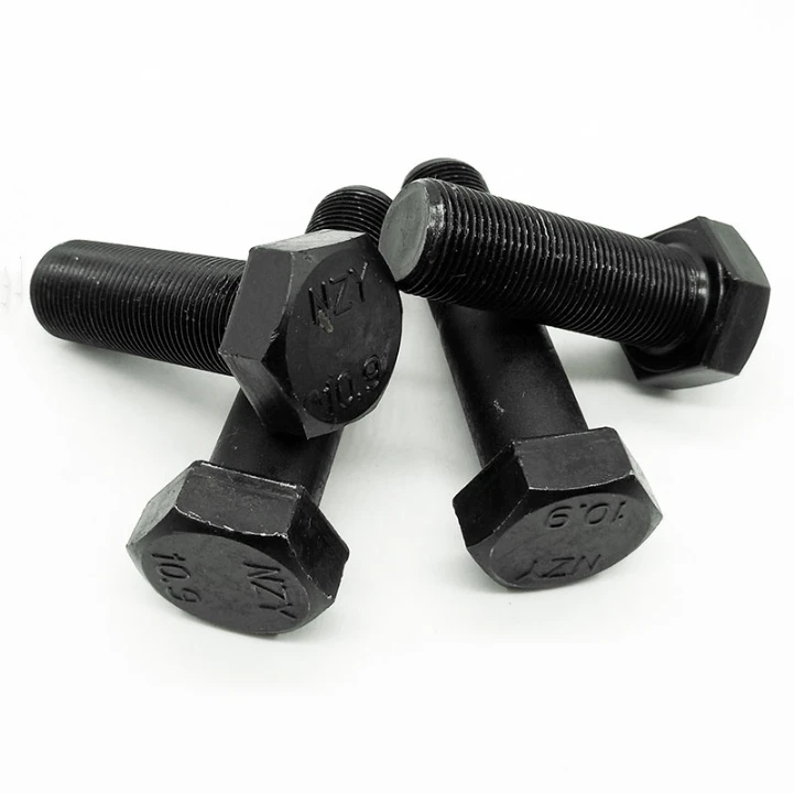 High strength hexagon bolt half thread