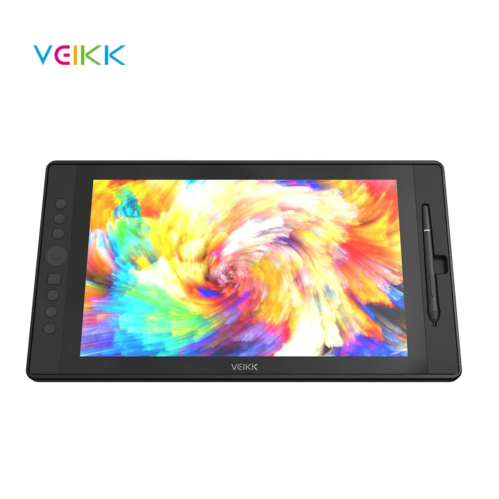 
VEIKK VK1560 pen tablet monitor with 8192 levels touch drawing pad 