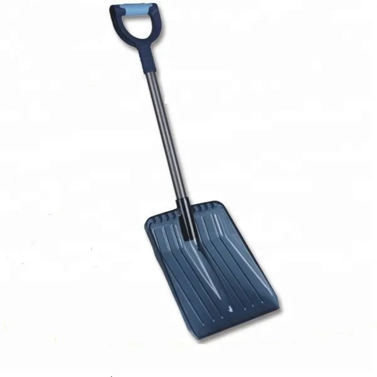 
Large capacity Winter manual push plastic aluminum handle snow shovel custom ice scraper and snow shovel 