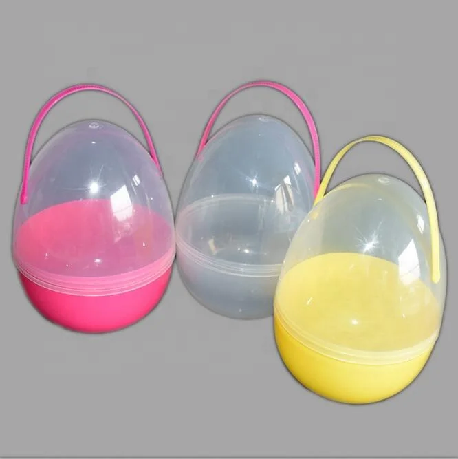 10inch Easter Eggs Holder With Handle Giant Easter egg decorations Big Jumbo Egg
