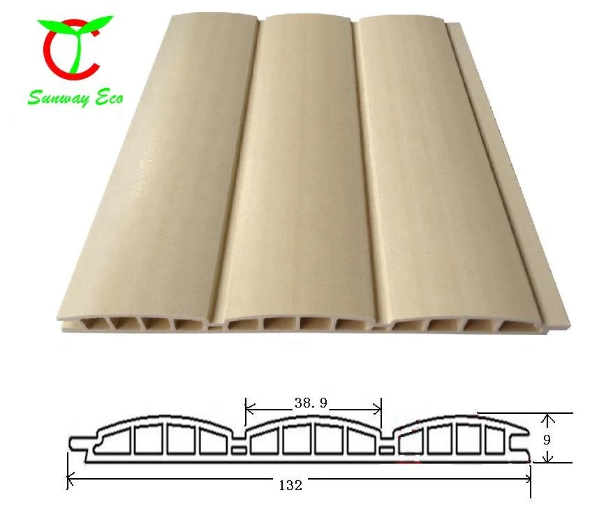 eco-friendly decorative 3d WPC wall panels made in china