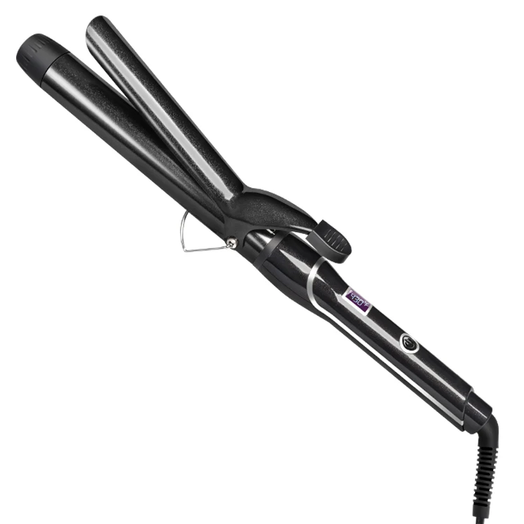 
1 1/4 inch Lcd Display Ceramic Coating Barrels Electric Hair Curler Professional Curling Iron 