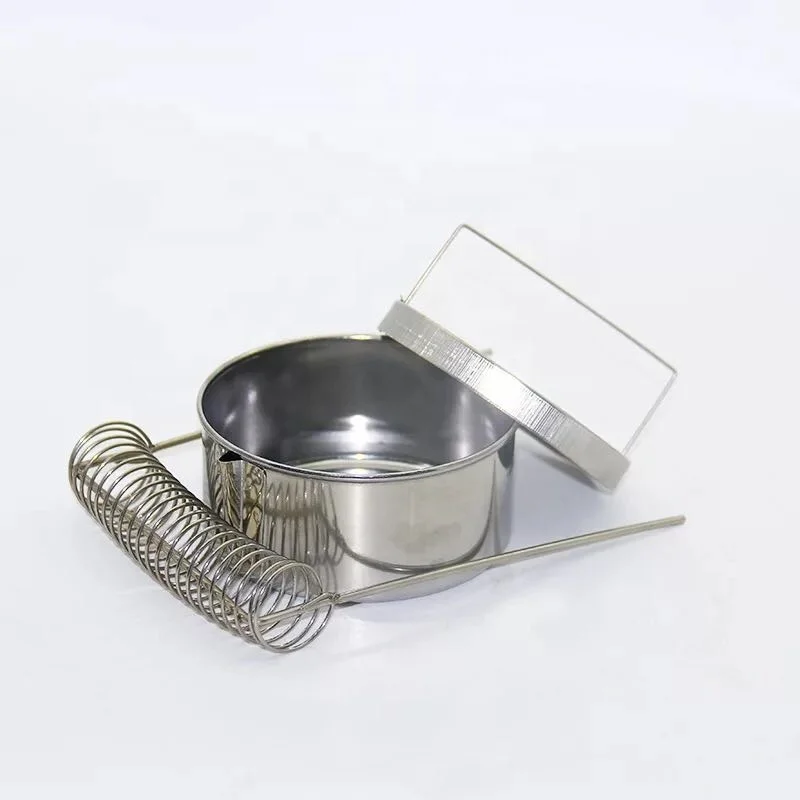 2019 Wholesale Art Supplies Wash Tools Stainless Steel Oil Paints Brush Cleaner Metal Brush Bucket Washer