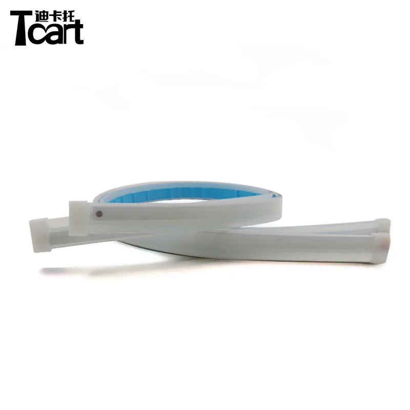 Tcart автомобильное освещение, ультратонкая 60 см двухцветная мягкая трубка, дневные ходовые светодиодные гибкие дневные ходовые огни, лента DRL, сигнал поворота