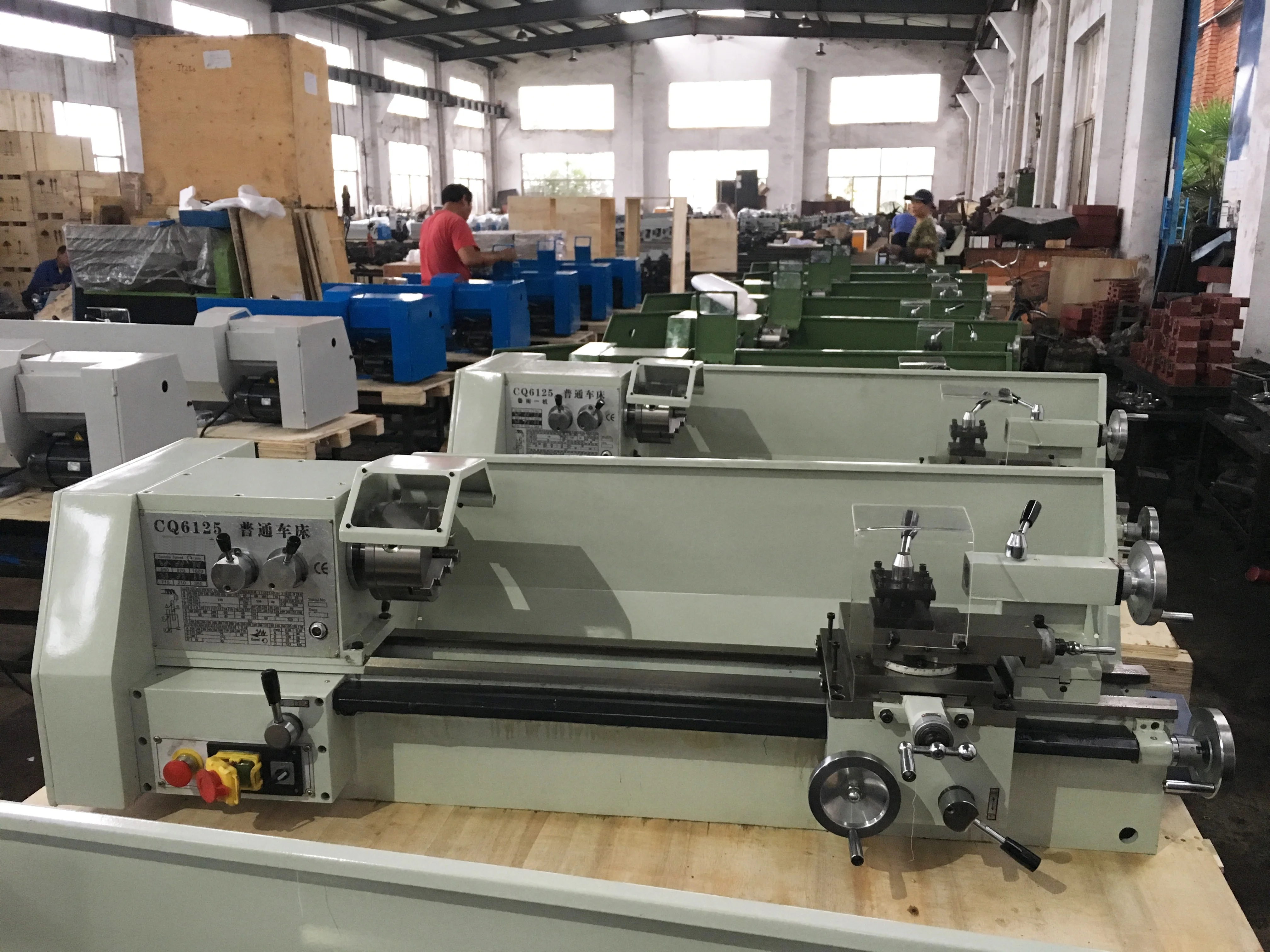 China  Mini Metal  Lathe Machine CQ6125