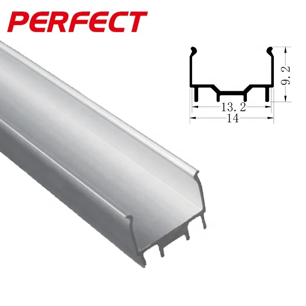 ZL-1409 теплоотвод профиль светодиодные утопленный алюминиевый профиль СИД канала в комплект поставки одноцветной светодиодной ленты без защиты от воды