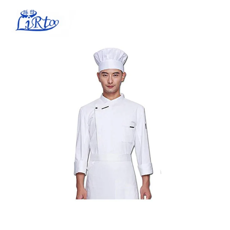 OEM Short and Long Sleeves Workwear Chef Uniform with Cap