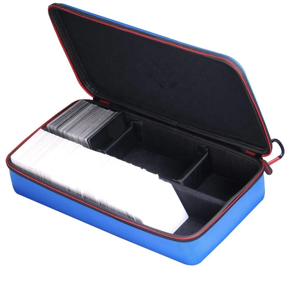 ISO BSCI factory eco friendly custom Guangzhou 18 years experience customized zipper eva playing card case wholesaler