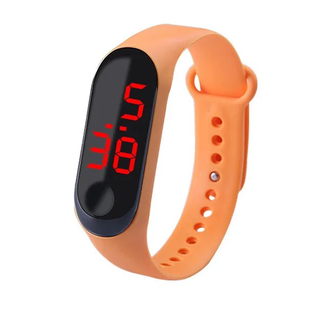 wholesale led sports fashion and colorful wrist silicone led watch latest led bracelet watch