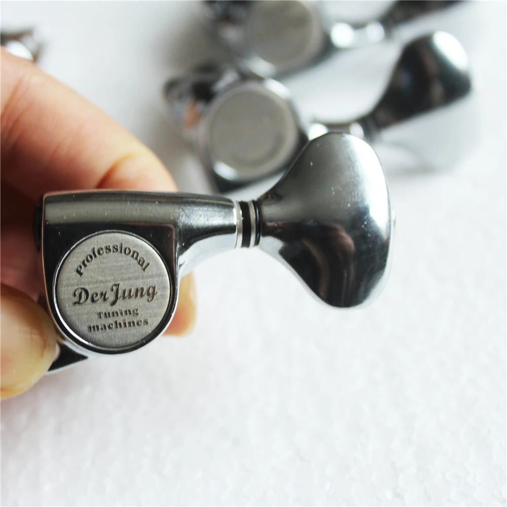 Высококачественный тюнер для акустической гитары Derjung колышки настройки головки гитарных станков