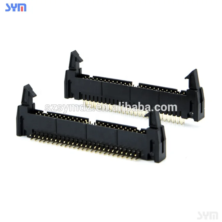 6 8 10 12 14 16 18 20 22 24 26 28 30 pin IDC connector DIP box header Ejector header PCB connector