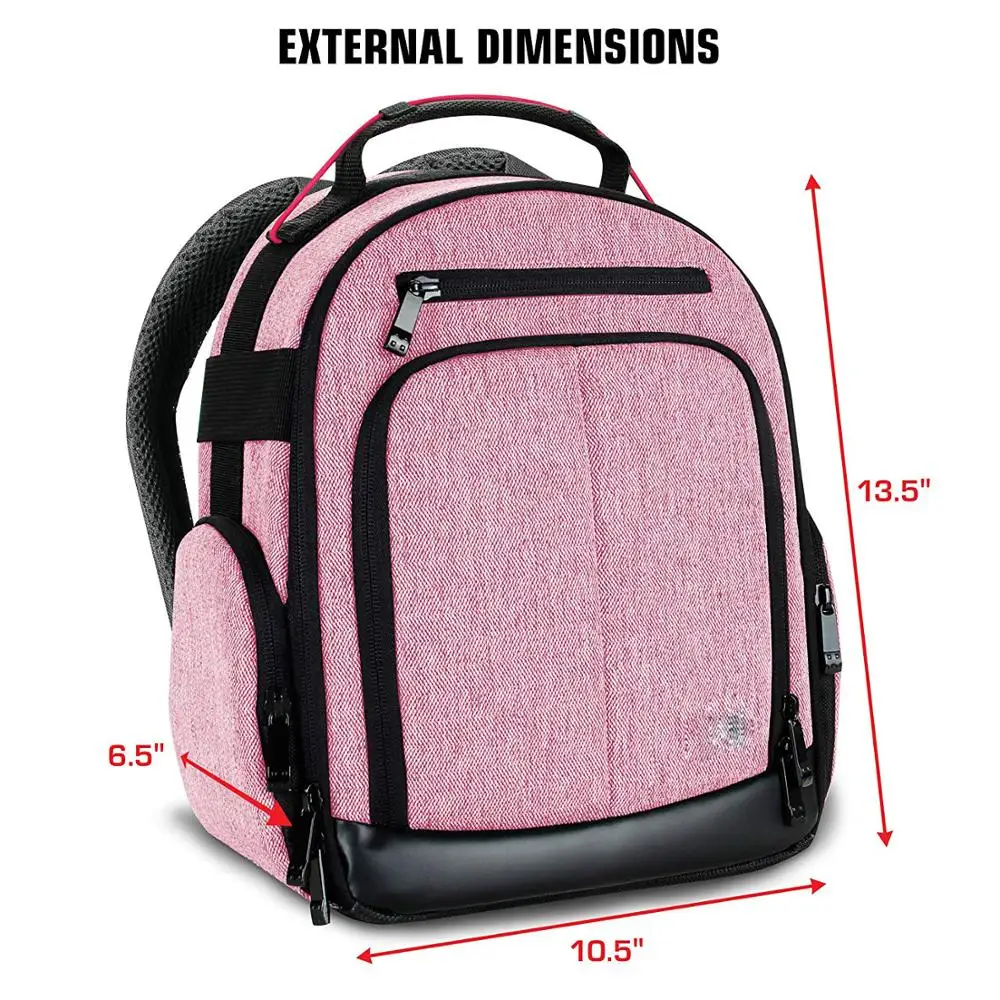Professional Photography storage bag waterproof Customizable Portable camera backpacks for women