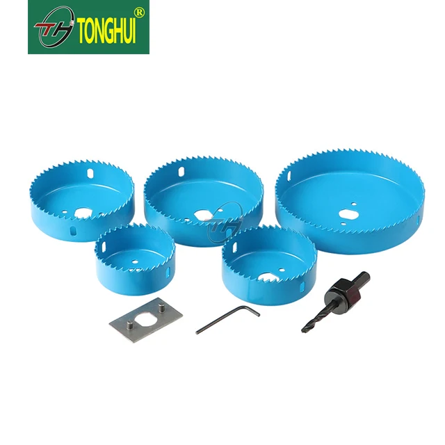 Wholesale High level Wood Plastic Cutter Carbon steel Hole Saw Sets with different types.