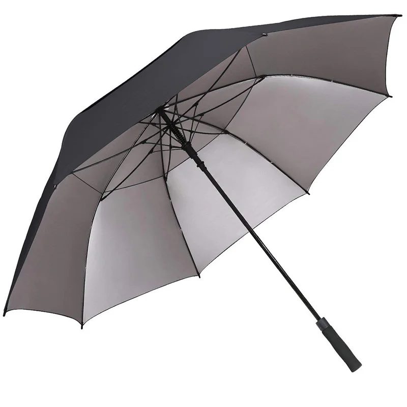Custom Golf Umbrella with Double Layers Wind Proof