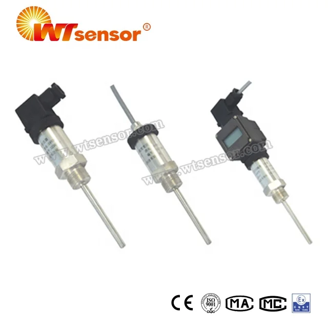 Built-in temperature sensor with movable connector (PCT202)